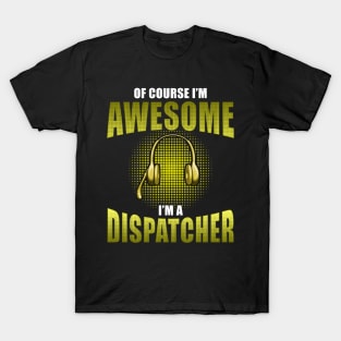 Awesome 911 Dispatcher Gift T-Shirt